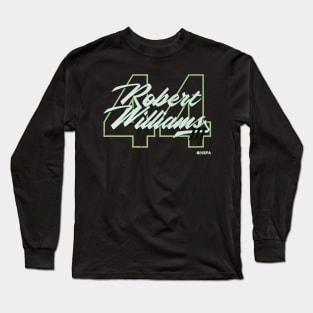 Robert Williams III Boston Number Script Long Sleeve T-Shirt